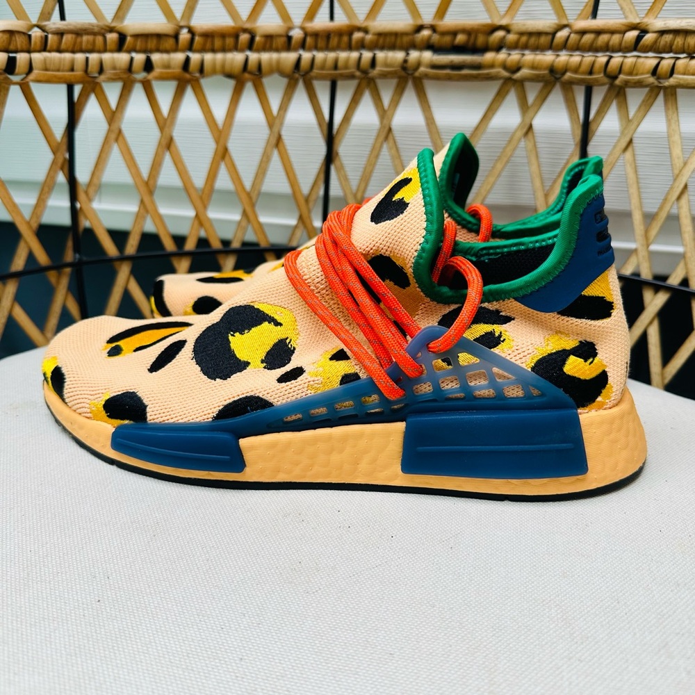 adidas Pharrell x NMD Human Race Animal Print - Pulse Amber